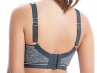 Freya Active Epic UW Crop Top -urheilurintaliivit Carbon-thumb Kaarituettu topattu, sisäkupeistaan saumaton urheiluliivi, jossa muunneltavat olkaimet. 65-90, D-K AA4004-CON