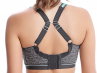 Freya Active Epic UW Crop Top -urheilurintaliivit Carbon-thumb Kaarituettu topattu, sisäkupeistaan saumaton urheiluliivi, jossa muunneltavat olkaimet. 65-90, D-K AA4004-CON