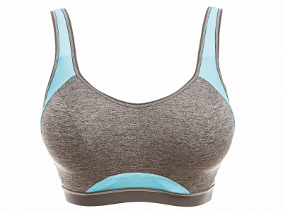 Freya Active Epic UW Crop Top -urheilurintaliivit Carbon Kaarituettu topattu, sisäkupeistaan saumaton urheiluliivi, jossa muunneltavat olkaimet. 65-90, D-K AA4004-CON