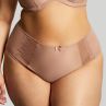 Sculptresse by Panache Esme Deep Brief -alushousut Mocha Animal-thumb Alushousut avarilla jalanteillä ja braziliantyylisellä leikkauksella. M/38 - 5XL/50 10924-MOA