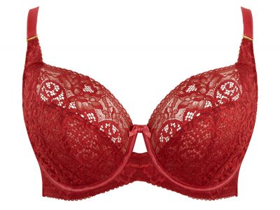 Sculptresse by Panache Estel UW Full Cup -rintaliivit Raspberry Kaarituettu ja toppaamaton, täyskuppinen pitsiliivi. 75-105, DD-K 9685-RAY