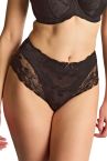 Panache Evangeline Deep Brief -alushousut - Black-thumb Keskikorkeat joustopitsihousut Evangeline-sarjaan. 38-46 11434-BLK