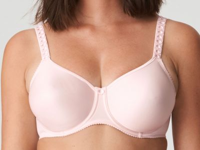 PrimaDonna Every Woman Seamless -t-paitaliivit Pink Blush Kaarituettu, toppaamaton ja saumaton liivi 65-100, D-H 0163110-PIB