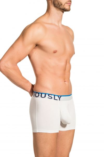 Obviously EveryMan Bokserit 2-pack tumma turkoosi ja valkoinen Bokserit 90% Bambu, 10% Lycra<br> S-XL B00-1H/B00-1N