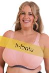 Curvy Kate II-laatu: Every Move UW -urheiluliivit - Blush & Charcoal-thumb Kaarituettu, toppaamaton korkean tukitason urheiluliivi. 65-95, G-O CK-043113-BUC-II