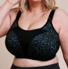 Curvy Kate Every Move UW -urheiluliivit - Black & Blue Animal Print-thumb Kaarituettu, toppaamaton korkean tukitason urheiluliivi. 65-95, G-O CK-043113-BBP