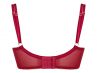 Scantilly by Curvy Kate Fallen Angel Balcony -rintaliivit Garnet Red-thumb Kaarituettu, toppaamaton matala balconetteliivi 65-85, E-L ST-012-100-GRD