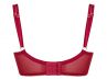 Scantilly by Curvy Kate Fallen Angel Balcony -rintaliivit Garnet Red-thumb Kaarituettu, toppaamaton matala balconetteliivi 65-85, E-L ST-012-100-GRD