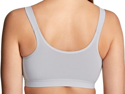 Royce Lingerie Fearne Comfort -rintaliivit edestä avattavat Light Grey Kaaritueton ja toppaamaton edestä avattava täyskuppiliivi  70-95, E-H 1425-GREY