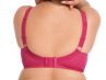 Nessa Felici Soft Comfort -rintaliivit Raspberry-thumb Kaarituettu, toppaamaton liivimalli leveillä olkaimilla. 75-110, D-P N-507-RSP