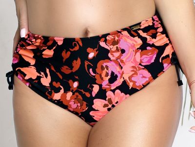 Nessa Swimwear Fidzi Ruched Side-bikinihousut Floral  S-3XL NO2
