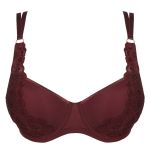 First Night Padded Balcony -rintaliivit Merlot