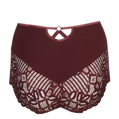 PrimaDonna First Night Full Briefs -alushousut Merlot Full Brief -malliset alushousut, normaalikorkealla vyötäröllä S/38 - 4XL/50 0541881-MRL
