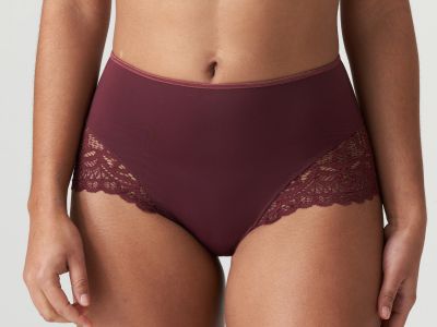 PrimaDonna First Night Full Briefs -alushousut Merlot Full Brief -malliset alushousut, normaalikorkealla vyötäröllä S/38 - 4XL/50 0541881-MRL