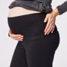 Cake Maternity RTW Cookie Fold Waist Leggings musta-thumb Pehmeät ja joustavat puuvillaleggingsit XS-XL R-1P26B-06