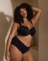 Sculptresse by Panache Form UW Moulded Spacer -t-paitaliivit - Black-thumb Kaarituettu, keveästi topattu saumaton spacer-t-paitaliivi 70-105, E-L 11331-BLK