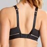 Panache Sport 7344 Freedom NW NP -urheilurintaliivit - Black & Chalk-thumb Kaaritueton, toppaamaton urheiluliivi, jossa muunneltavat olkaimet. 60-90, D-M 7344-BLK/CHK