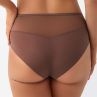 Gorsenia Frida-alushousut - Chocolate-thumb Meshalushousut normaalikorkealla vyötäröllä. L/40 - 4XL/48 F019