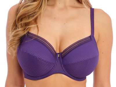 Fantasie Fusion UW Soft Side Support -rintaliivit Blackberry Kokokuppinen, toppaamaton ja kaarituettu. 65-90, D-L FL3091-BLY