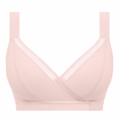 Fantasie Fusion Leisure -rintaliivit Blush Kaaritueton, edestä avattava liivitoppi XS-XL (65-85, D-I) FL3093-BLH