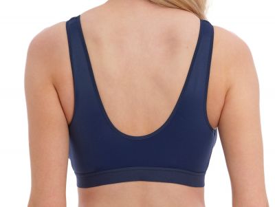 Fantasie Fusion Leisure -rintaliivit Navy Kaaritueton, edestä avattava liivitoppi XS-XL (65-85, D-I) FL3093-NAY