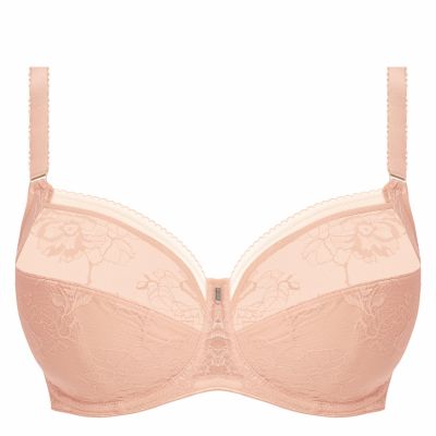 Fantasie Fusion Lace UW Soft Side Support -rintaliivit Blush Kokokuppinen, toppaamaton ja kaarituettu. 65-90, D-L FL102301-BLH