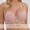 Gaia Lingerie Evelyn UW Semi Soft -rintaliivit - Rose Pink-thumb Kaarituettu, puolitopattu. 75-105, D-L BS-1342-ROZ