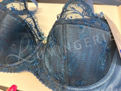 Gaia Lingerie Lily Semi Soft -rintaliivit Dark Turquoise Kaarituettu, puolitopattu 70-105, D-L BS-1064-TUR-SS3/SSMX5