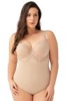 Gorsenia Gala-body kaarituettu Beige-thumb Body kaarituetulla ja toppaamattomalla liiviosalla 75-95, D-H K356-BEZ