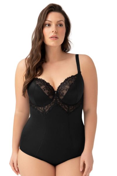 Gorsenia Gala-body kaarituettu Black Body kaarituetulla ja toppaamattomalla liiviosalla. 75-95, D-H K356-CZA