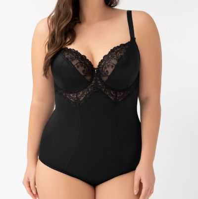 Gorsenia Gala-body kaarituettu Black Body kaarituetulla ja toppaamattomalla liiviosalla. 75-95, D-H K356-CZA