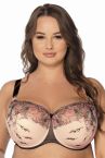 Gaia Lingerie Giorgia Semi Soft -rintaliivit Black-thumb Kaarituettu, puolitopattu 70-105, D-L BS-1182-CZA