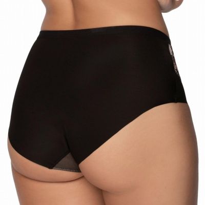 Gaia Lingerie Giorgia-alushousut Black Normaalikorkeat alushousut M/38 - 4XL/48 GFP-1182-CZA