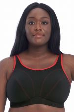Goddess Sport NW -urheiluliivit musta-punainen