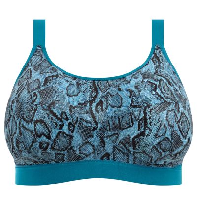 Goddess Goddess Sport NW -urheiluliivit Teal Snake Kaaritueton, toppaamaton, kokokuppinen urheiluliivi 75-105, G-N GD6912-TEL