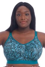Goddess Sport NW -urheiluliivit Teal Snake