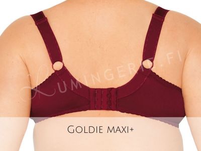 Gaia Lingerie Goldie Semi Soft -rintaliivit Rumba Red Kaarituettu, puolitopattu 70-105, D-L BS-899-BOR