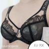 Gorsenia Lauren Soft Comfort -rintaliivit Black-thumb Kaarituettu, toppaamaton kokokuppinen meshliivi 65-95, D-M K740-BLK