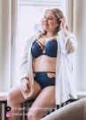 Gorsenia Luisse Soft Comfort -rintaliivit Navy-thumb Kaarituettu, toppaamaton kokokuppinen liivi 65-100, D-M K441-GRA