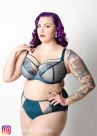 Gorsenia Paradise Soft -rintaliivit viherpetrooli-thumb Kaarituettu, toppaamaton 65-100, D-M K496-ZIE