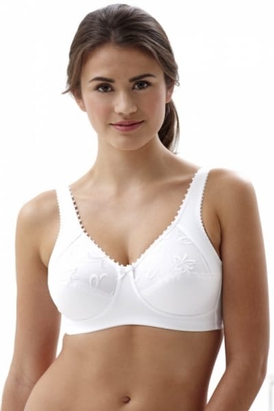 Royce Lingerie Grace-rintaliivit kaarituettomat valkoinen Kaaritueton täyskuppiliivi, ei toppausta. 70-95 D-FF 513-WHE