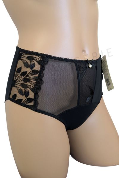 Nessa Grace Midi Brief -alushousut Black  L/40-42 - 5XL/50-52 GRA-NO2-CZA