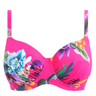 Fantasie Halkidiki Gathered UW Full Cup -bikiniliivit Orchid Kaarituettu, toppaamaton täyskuppinen bikiniliivi 70-90, D-K FS501901-ORD