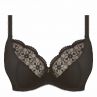 Freya Hallie UW Soft Plunge -rintaliivit Black-thumb Kaarituettu, toppaamaton pehmeäkuppinen rintaliivi 60-90, D-O AA402602-BLK