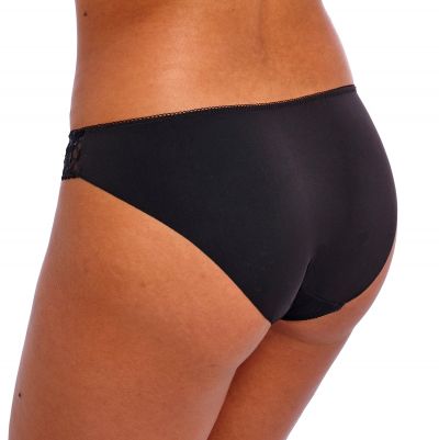 Freya Hallie Brief -alushousut Black Matalahko midihousu Hallie-sarjaan. XS-2XL AA402560-BLK