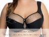 Gaia Lingerie Harmonia Soft -rintaliivit Black-thumb Kaarituettu, toppaamaton lähes täyskuppinen malli 65-105, D-L BS-1142-CZA