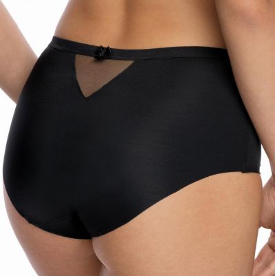 Gaia Lingerie Harmonia-midialushousut Black Normaalikorkeat alushousut M/38 - 4XL/48 GFP-1142-CZA