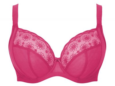 Sculptresse by Panache Harmony Full Plunge -rintaliivit Hot Pink Kaarituettu ja toppaamaton, täyskuppinen plunge-liivi. 75-105, DD-K 10836-HOT