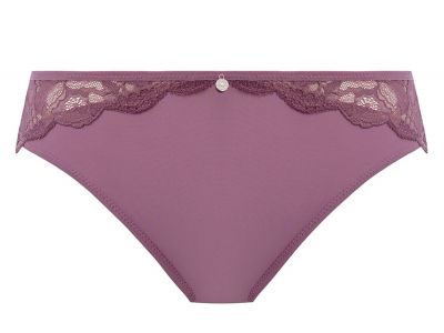Fantasie Reflect Midi Brief -alushousut Heather Normaalivyötäröiset alushousut pitsikoristeilla XS-2XL FL101850-HER