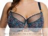 Gaia Lingerie Hebe Semi Soft -rintaliivit Nautical-thumb Kaarituettu, puolitopattu 65-105, D-L BS-1140-MOR